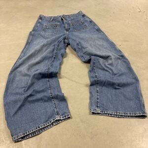 baggy fatigue pocket old navy jeans 28x27